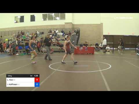 Video of 54 Kg Round Of 32 Larissa Kaz Team Wisconsin Vs Isabella Hoffman Team South Carolina