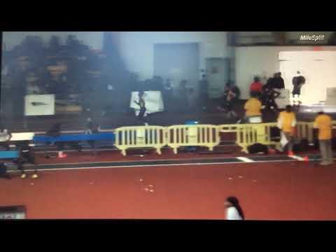 Video of Aaron Ray (Lane 6 / Blue Singlet) 400m in 52.03 (flat track)