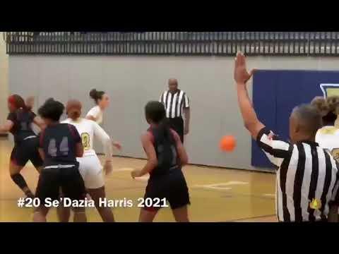 Video of Se’Dazia Harris #20 Class of 2021 Banneker High School