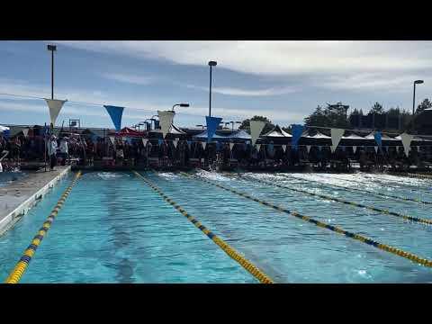 Video of 100 YD Free