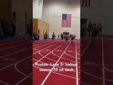 Video of 55 yd dash indoor