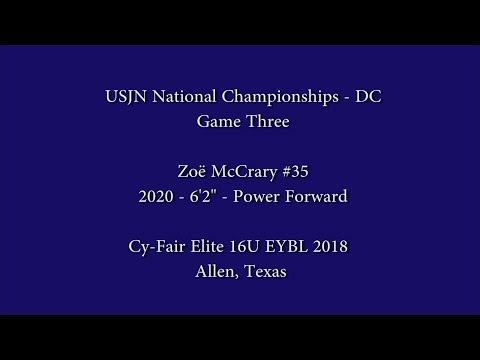 Video of USJN National Championships - DC Game Three