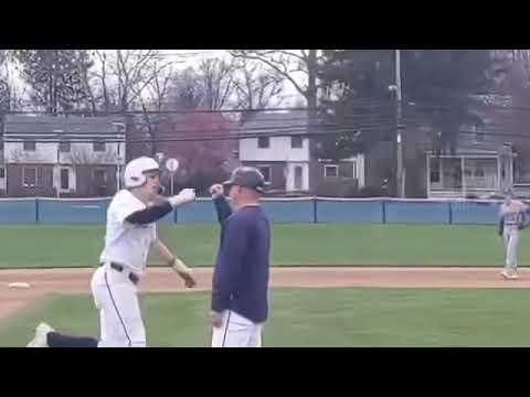 Video of Ryan Ulisse 2022 OF - 3 run HR - Peddie