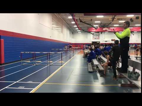 Video of 55m Hurdles -  8.1 sec, 02/27/20