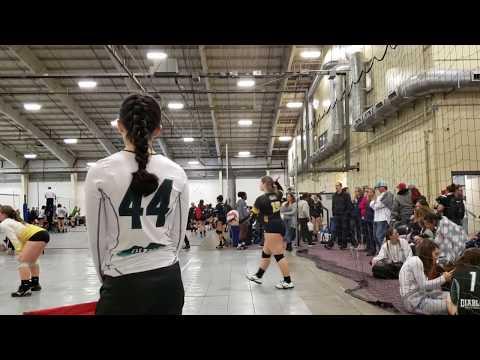 Video of Amelia DePorto, Defensive Specialist, #19, March 10, 2019