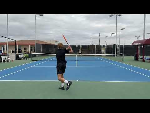 Video of Jaxon Spencer - college tennis recruiting video (Fall 2025)