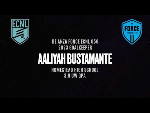 Video of Aaliyah Bustamante ECNL 2021 Highlights