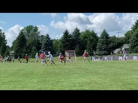 Video of Ben Strub #2 MAC (white) Fast-break goal