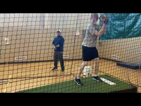 Video of 6'5 195lbs| LHP/OF| Class of 2023