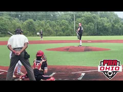 Video of 2026 (2025 elgible) RHP Lukas McDowell