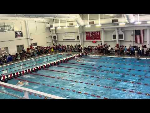 Video of 100 Fly Tri-Valley League Championships Jan 2024