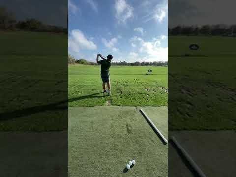 Video of Golf swing side view slo mo