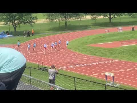 Video of 200m dash- 1st place (25.01) 7/18/21