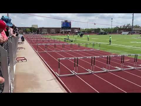 Video of 15.02, lane 1, 110m hurdles