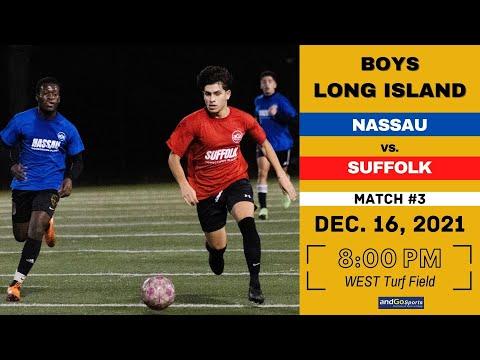 Video of Long Island (#49)   "Nassau vs. Suffolk" MATCH #3 | Mon, Dec. 16, 2021 (8:00 kickoff - West Turf Field)