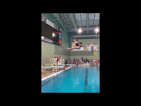 Video of Cali Williams 1m optional dives