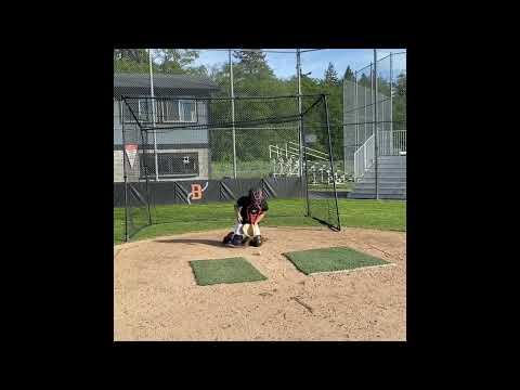 Video of Evan Yates 2025 Blaine baseball 