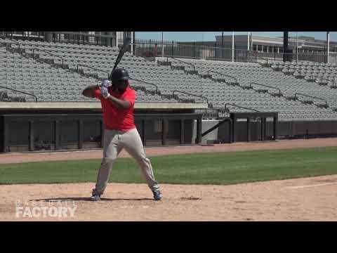 Video of Allen Negron showcase at baseball factory