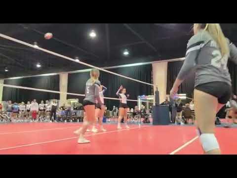 Video of volleyball clips 2022 Gamepoint rox 16s