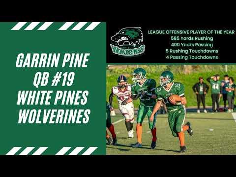 Video of Garrin Pine (Class of 2025, League OPOY ,QB) Junior Season Highlights