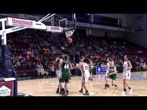 Video of Class D Girls Quarter Finals #5 Wisdom Pioneers vs #4 Shead Tigerettes