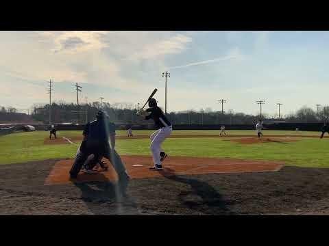 Video of Zach batting pre season tourney  