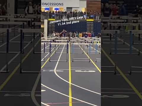 Video of 55m Hurdles Jan 14, 2023