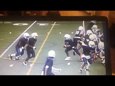 Video of West Chatham RB Davion Butler 2029