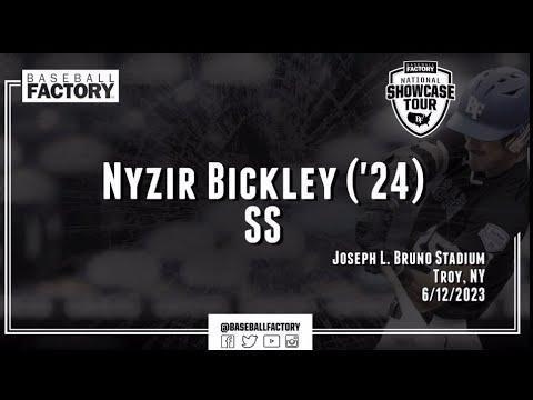 Video of Baseball Factory Showcase Nyzir Bickley 2024