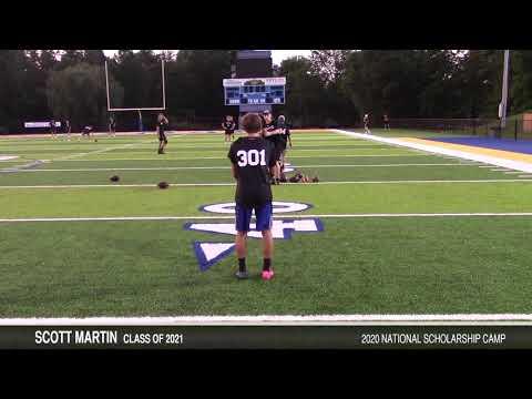 Video of Kicking Skills- Kohl's National Scholarship Camp