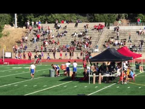 Video of 2017 CIF 4x400 - Isaac Garcia anchor