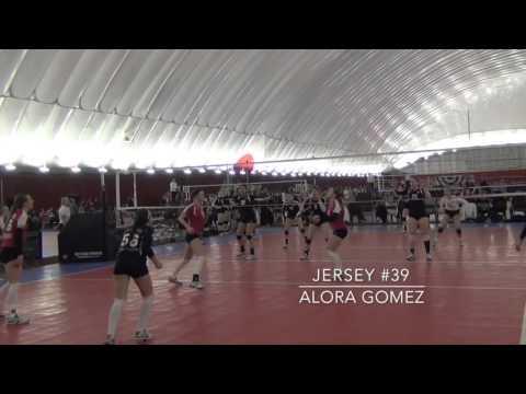 Video of Alora Gomez - Class of 2017 Volleyball Recruiting Video - 2014-15 Club Season