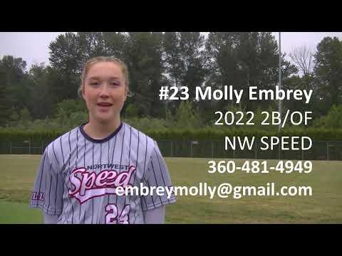 Video of Molly Embrey Softball Skills Video