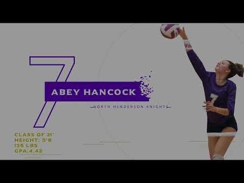 Video of Abey Hancock 