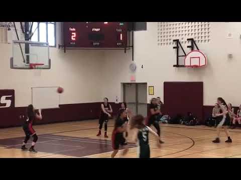 Video of 21 Flash vs. Lakeshore - Shehrina's (#15) hook-shot basket - 2019-03-31