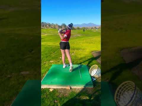 Video of Lesson with coach working Irons