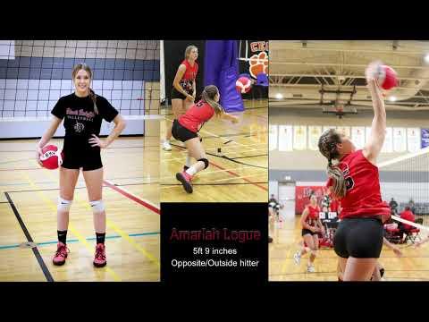 Video of Amariah Logue Volleyball Highlights