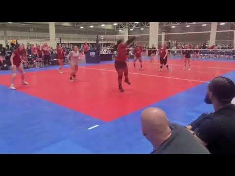 Video of Serve, Serve Receive, and defense