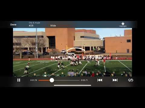 Video of Freshman playing varsity 