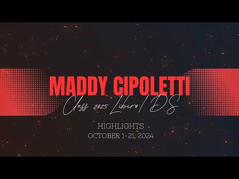 Video of Maddy Cipoletti #4 - October 2024 Highlights