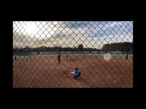 Video of BCHS vs Burns 3/25/24; Ella Pursley #6 Batting, Solo HR