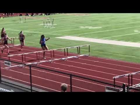 Video of 100 meter hurdles (16.19) 4/27/2021