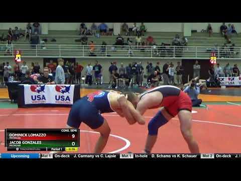 Video of Cadet 132 Dominick Lomazzo Michigan Vs Jacob Gonzales Michigan