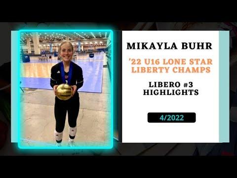 Video of Libero #3 highlight reel- Lone Star Champions