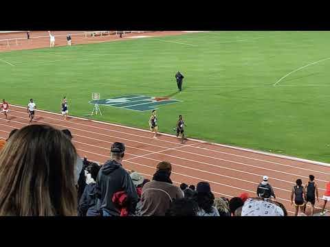 Video of 2019 Tx State Track Meet 4x400 Houston Strait Jesuit Matt Boling, all team less than 50 sec splits 