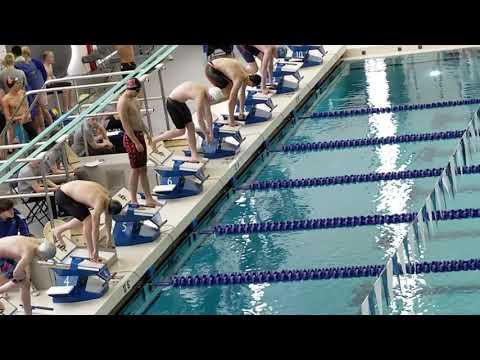 Video of Omar Fathallah 2019 IHSA Boys Swimming Sectional 100 Free SCY