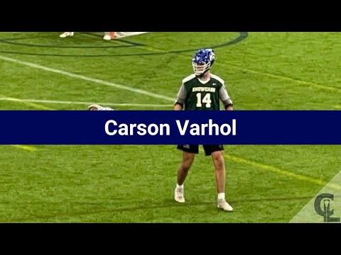 Video of Carson Varhol (2023) Summer/Fall 2021 Lax Highlights