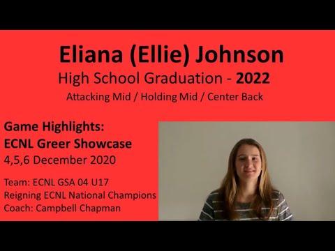 Video of 2020 ECNL Greer Showcase GSA 04 - Highlights