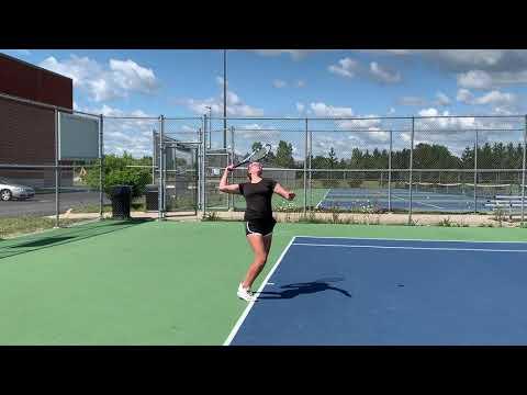 Video of Piper Young- Tennis Recruiting Class of 2021