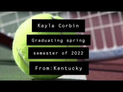 Video of College tennis recruiting video 2022